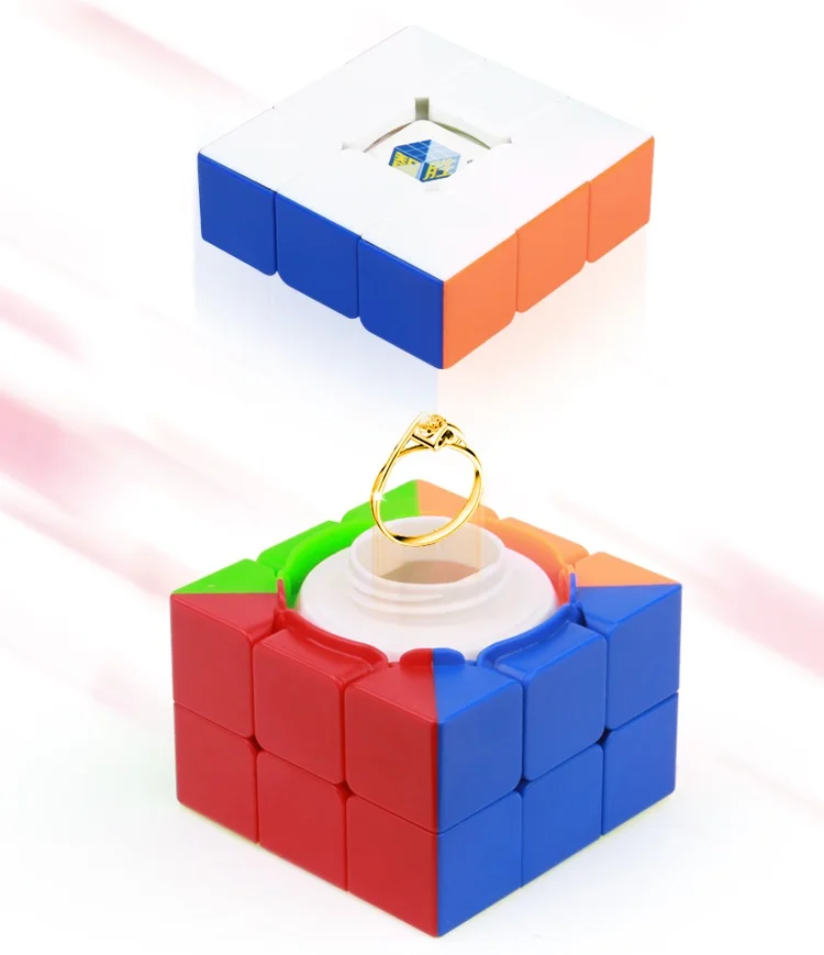Новинка Yuxin Zhisheng коробка для сокровищ 3x3x3 куб BaoHe 3x3 профессиональный магический