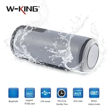 10 W Super Bass Altavoz Bluetooth Portátil Al Aire Libre 4.0 IPX5 Impermeable caja de sonido estéreo Inalámbrico con Micrófono de Reducción de Ruido DSP