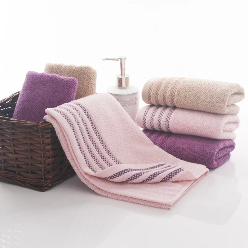 1pcs 32*73cm Plain Soft Face Towel Cotton Hair Hand Bathroom Towels badlaken toalla Toallas Mano