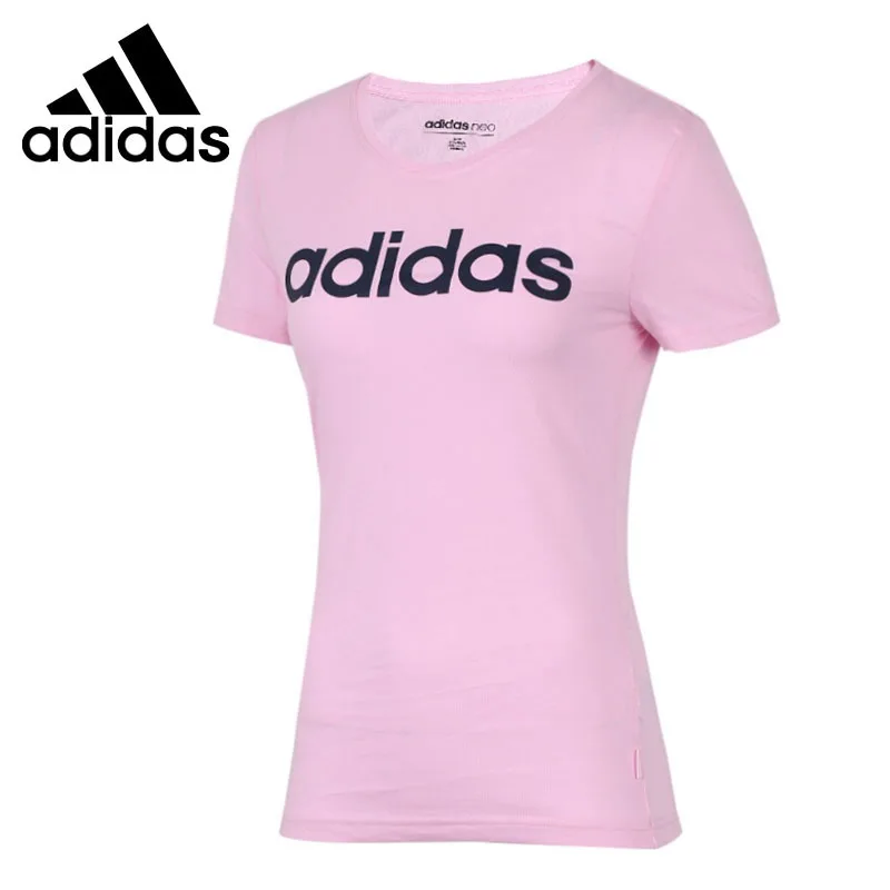 Новое поступление adidas Neo Этикетки Ce Logo Tee Для женщин Футболки с короткими рукавами Спортивная