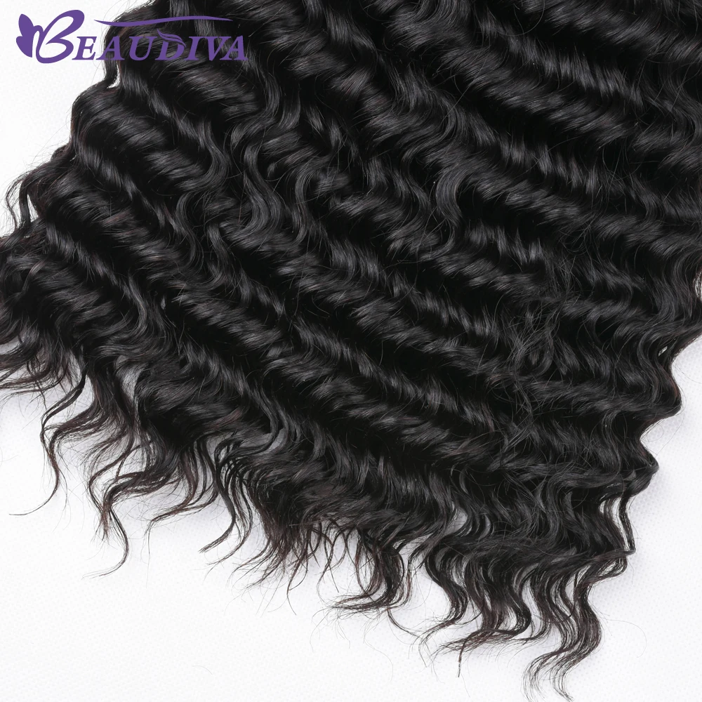 BEAUDIVA Hair 4Bundles Deal Malaysian Deep Wave Hair Non- Remy Human Hair Weave wavy Bundles Deep Wave Human Hair Extensions BEAUDIVA Hair 4Bundles Deal Malaysian Deep Wave Hair Non- Remy Human Hair Weave wavy Bundles Deep Wave Human Hair Extensions