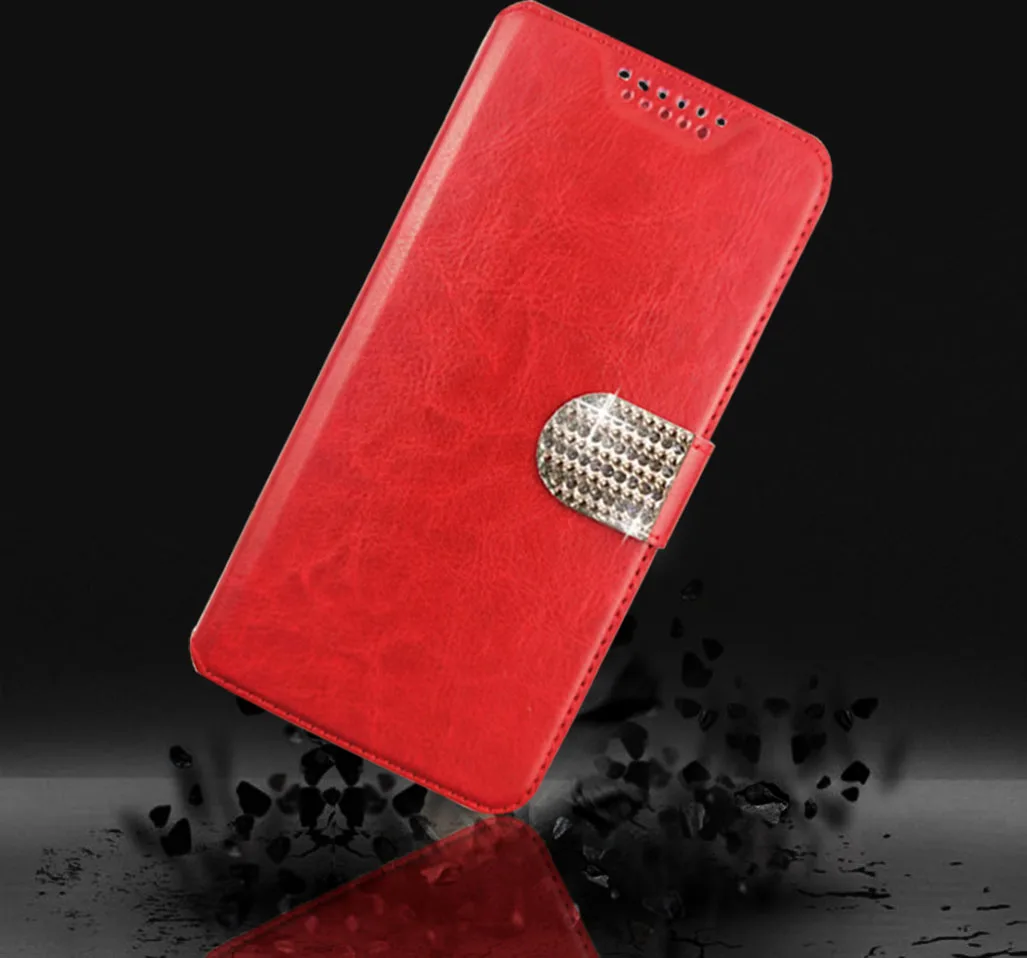 Fashion Flip PU Leather Cover Case for Ulefone U008 Pro Vienna U007 U007 Pro Be X Metal Magnetic high quality mobile phone shell