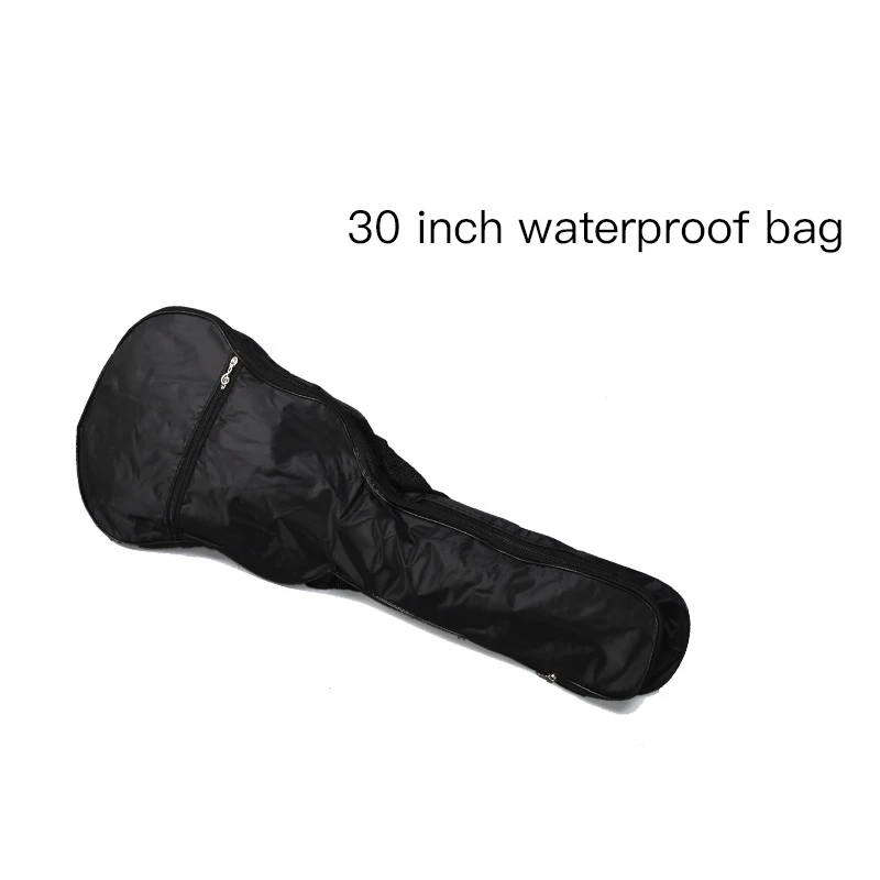 30/34/36/38/40/41 Inch Guitar Bag Electric Bass Bag Ukulele Soft Case with Double Straps Backpack Side Portable Handle Pocket