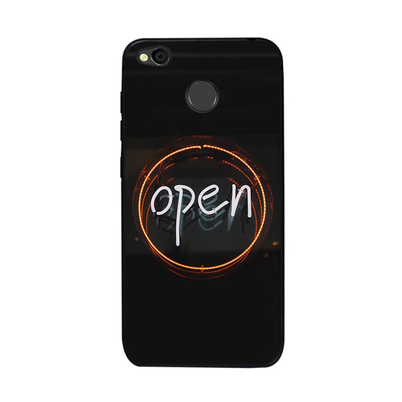 

DIY Custom Words Design Print Case For Xiaomi MiA1 A2 Redmi Note 4X 4 X 4A 5 Plus 5A Prime Customized Soft Silicone Cover Coque