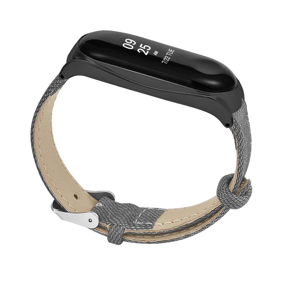 AKBNSTED для Xiaomi Mi Band 4 ковбойские Сменные наручные часы ремешок металлический корпус