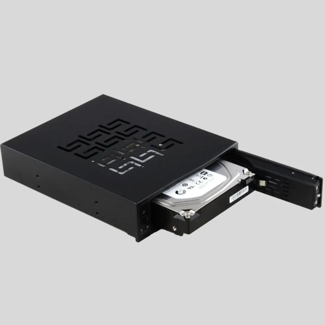 

Serial ATA HDD Rom 3.5" SATA SSD/HDD CD-ROM Space Mobile Rack with Trayless Internal Hard Drive Disk Enclosure