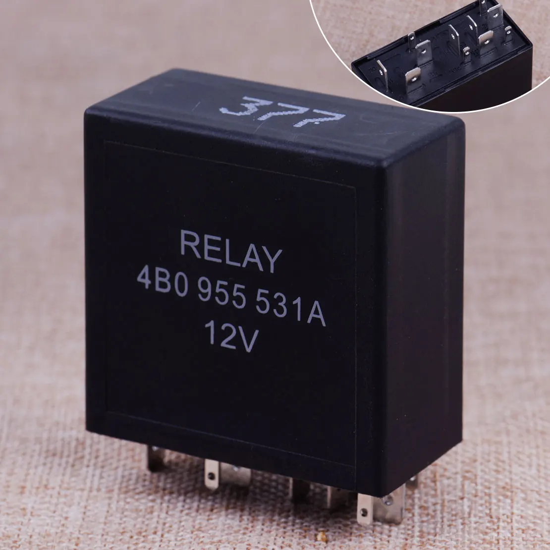 

CITALL 377 Intermittent Delay Wiper Motor Control Relay 11 Pin 4B0955531A For VW Golf GTI Passat Jetta Audi A4 A6 A8 4B0955 531A