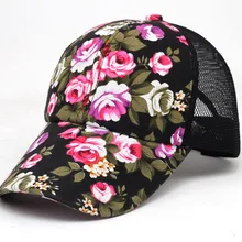 Горячая Распродажа Женская Цветочная Бейсболка для женщин Весенняя и Летняя Повседневная Кепка для девочек солнцезащитные бейсболки для спорта l досуг