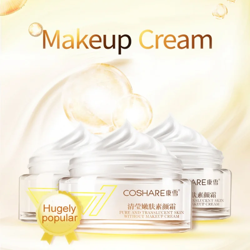 Осветлитель Lazy Makeup Kit Солнцезащитный блок длительное водонепроницаемое Осветление кожи лица бренд основа не нужно мыть до 50 г