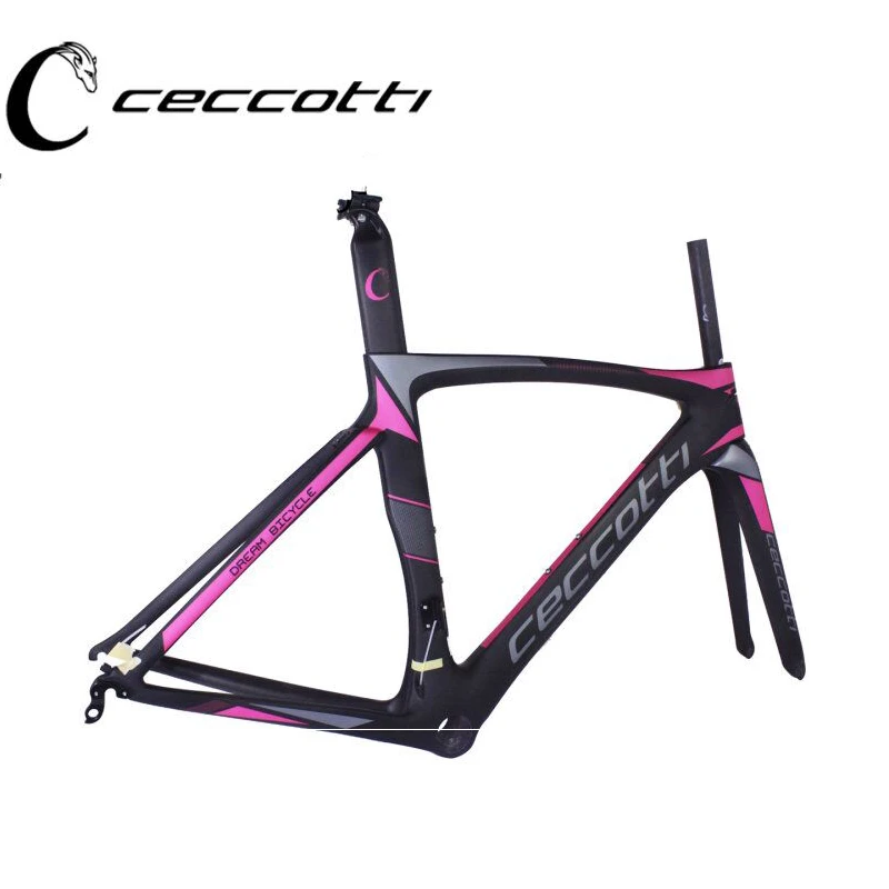 Top Telaio bici da corsa carbonio CECCOTTI Green carbon road frame road bike carbon frame PF30 cadre carbone route 2019 cyclocross 33 Top Telaio bici da corsa carbonio CECCOTTI Green carbon road frame road bike carbon frame PF30 cadre carbone route 2019 cyclocross 33