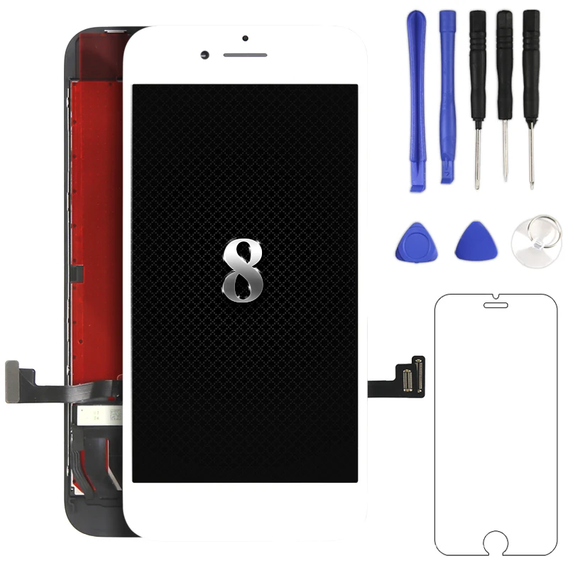 

1pc For iPhone 8 LCD display AAA&OEM&Tianma&shenchao quality screen Replacement Lens Pantalla with 3D Touch Digitizer LCD