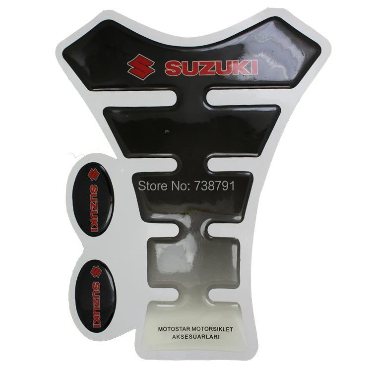 

Motorcycle oil tank Sticker decal Pads Protector For SUZUKI GSXR 600 750 1000 GS GSF 650 1250 LOGO