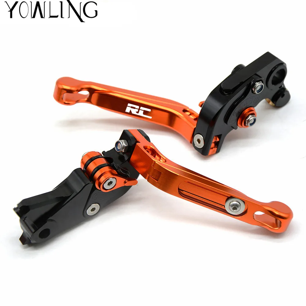 Для RC125 RC200 RC390 200 390 2014 2017 2018 2019 CNC Аксессуары для мотоциклов Складной Выдвижная