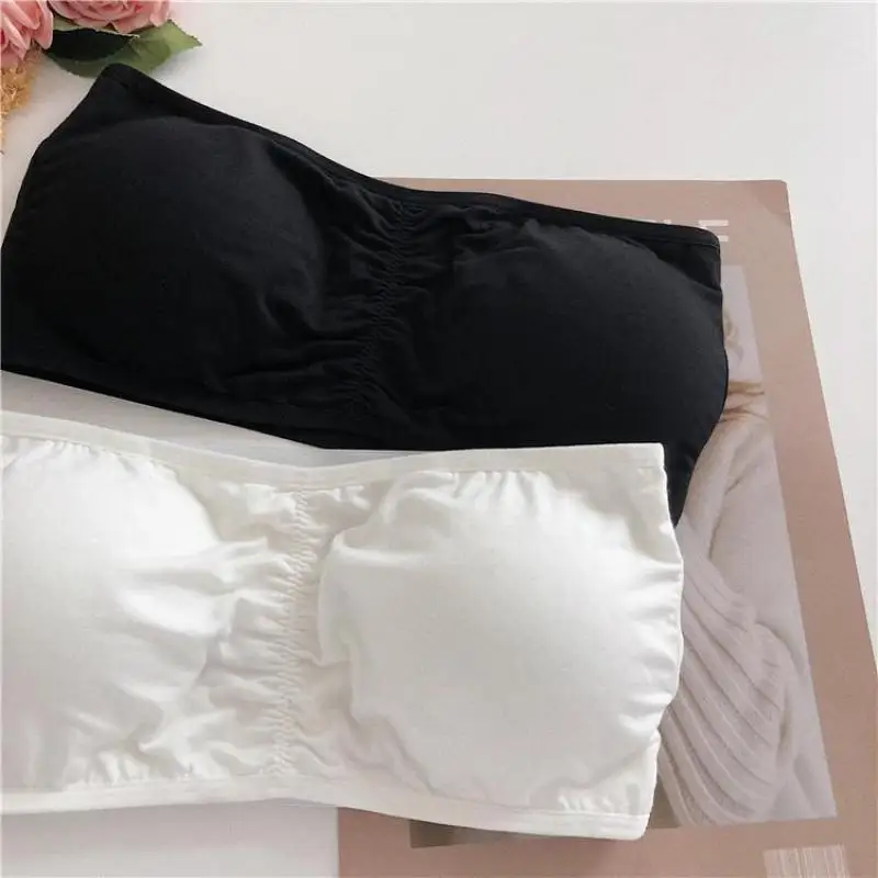 2018 Summer New Arrival All Match Tube Top Bra Strapless White Tube Top Simple & Sexy Top Women Cotton Tube Top Free Shipping 2018 Summer New Arrival All Match Tube Top Bra Strapless White Tube Top Simple & Sexy Top Women Cotton Tube Top Free Shipping