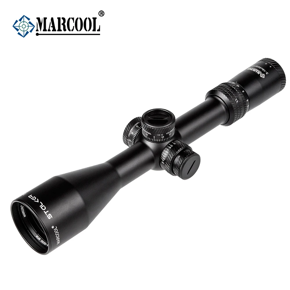 Коллиматорный оптический прицел Marcool Optics 3 18X50 FFP HD с красной подсветкой 1/10 MIL 6