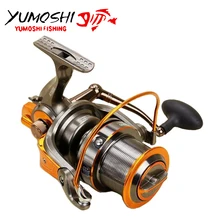 Рыболовные катушки, спиннинговая сильная Рыболовная катушка для соленой воды на 14BB 4,6: 1 Передаточное отношение, дальнее колесо с ЧПУ, Рокерская морская Рыболовная катушка