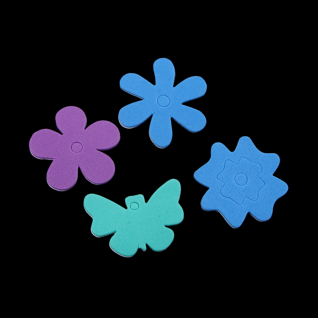 1 Set Assorted Size Foam EVA Stickers Self Adhesive Scrapbook Embellishment for DIY Card Making Scrapbooking Craft