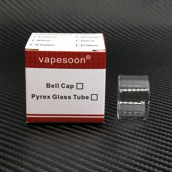 

High Quantity Original VapeSoon Replacement Pyrex Glass Tube for Melo 2 Tank 4.5ml Atomizer Free Shiping