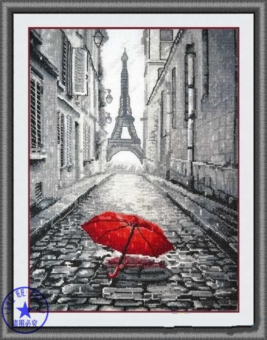 Высокое качество красивый Ностальгический Счетный крест комплект Эйфелева башня Франция Париж