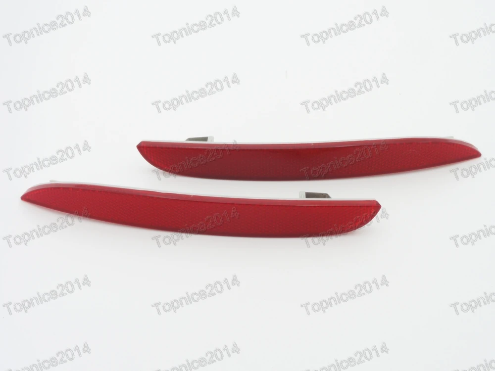 1Pair Car Styling Rear Bumper Reflector Lamps For BMW X1 Series E84 2010 2012