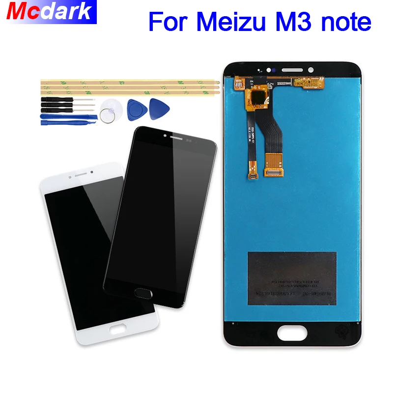 

Mcdark For Meizu M3 note M681H M681C M681L LCD Display and Touch Screen Digitizer Assembly Replacement +Tools And Adhesive