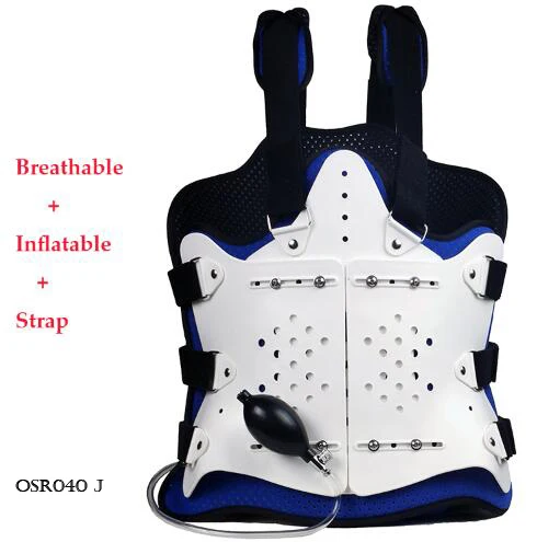 Medical Thoracolumbar Orthosis Adjustable Spine Lumbar Support Thoracic After Fracture Fixation Waist Brace Compression Fracture - Цвет: OSR040 J