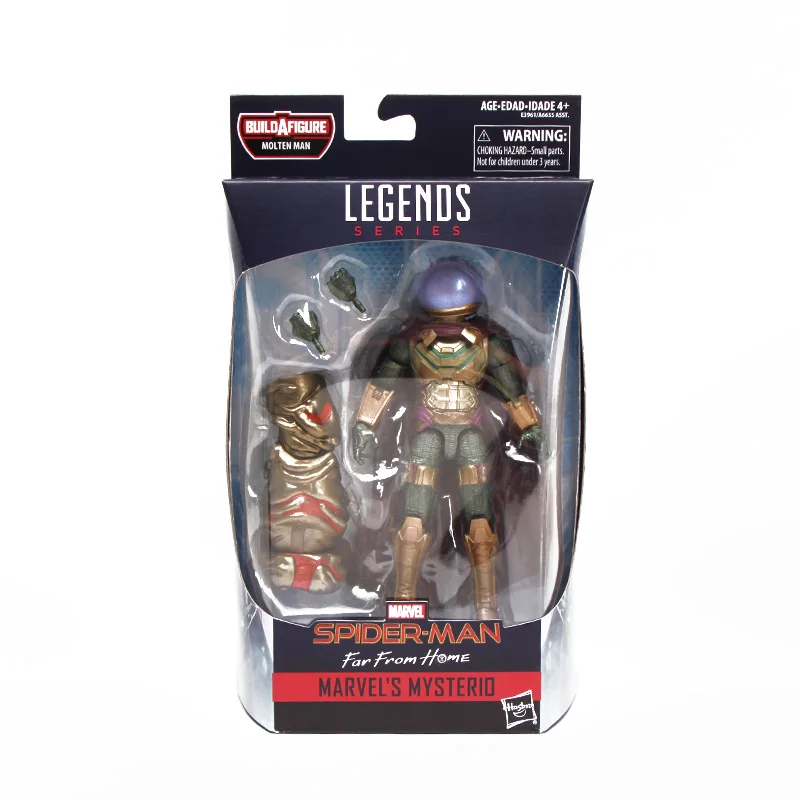 A6655 MYSTERIO 14,5-17 см, серия Marvel Legends, Человек-паук, вдали от дома, фигурка, Demogoblin Hydro-Man, Коллекционная модель, игрушки Мстители - Цвет: A6655 MYSTERIO