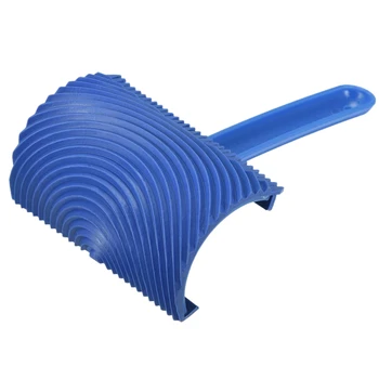 

Ms18A 15Cm X 10Cm Rubber Wood Graining Pattern Wall Painting Decoration Diy Tool Blue Graining Painting Tool For Wall Decorati