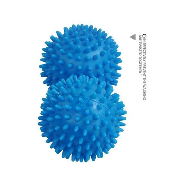 

2 pcs /lot Large two loaded strong decontamination laundry ball Magnetic Soft Fresh Fabric Washing Drying No Chemicals Large