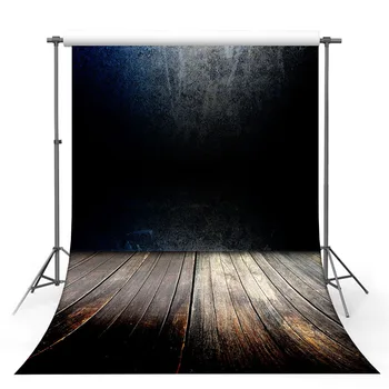

Newborn Brick Wall Wooden Floor Photography Background Wooden Floor Dark Color Photo Backdrop for Photo Studio Custom LV-1376