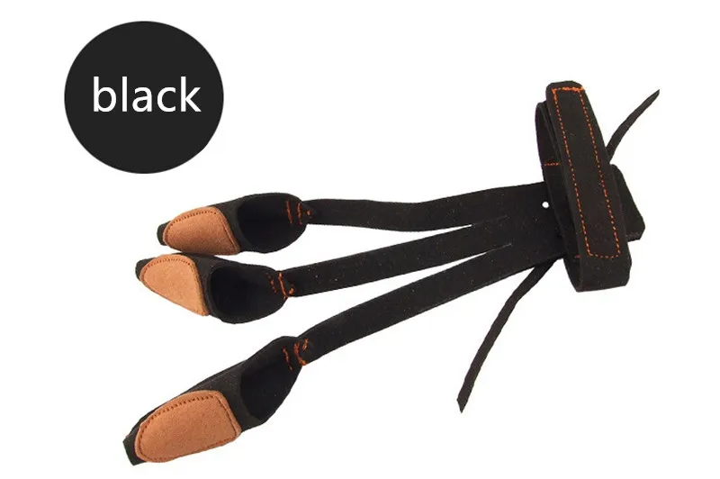 PG04 Pellor Archery Three Finger Shooting Protective Gear Pull Bow Arrow Archery Shooting Glove  (16)