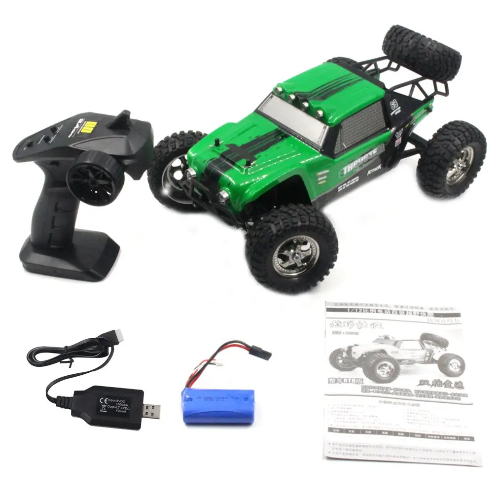 

1/12 2.4G 26km/h 4WD RC Truggy Thruster Off Road Desert Truck High SpeedCar Two Speed Mode RC Racing Car Toy For Kids Xmas Gifts