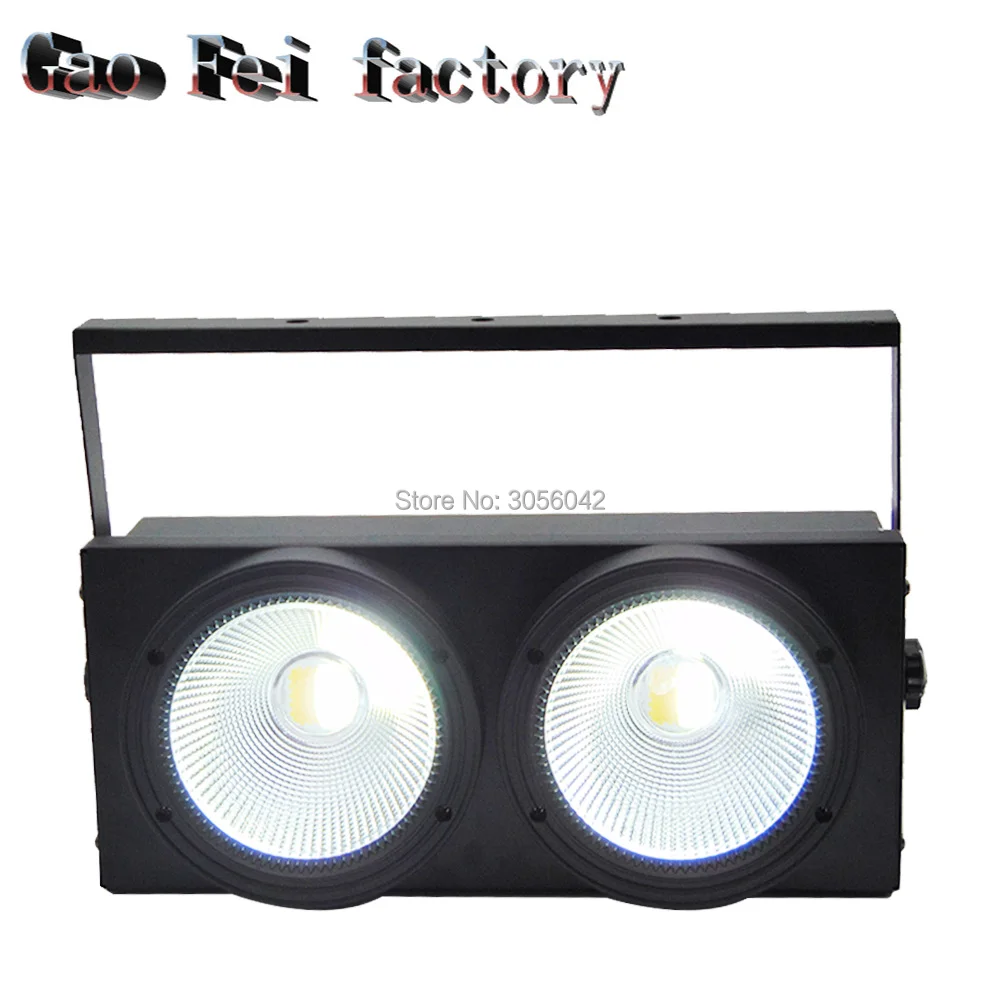 

2 eyes 2x100w Cob DMX512 Stage Lighting Effect Warm white cold 200W