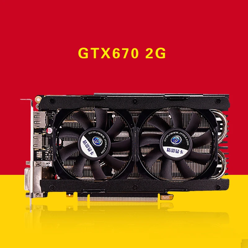 Precision 2G 256BIT 1344SP GTX670 video card package, more powerful