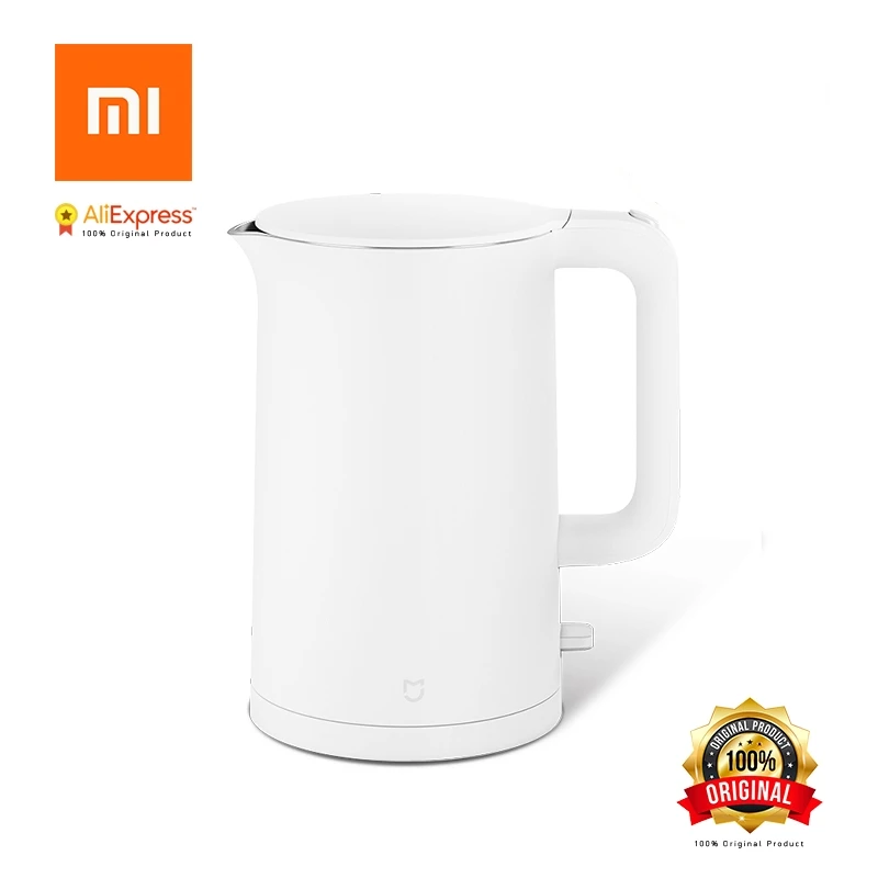 Электрический чайник Xiaomi Mijia быстро закипающий из нержавеющей стали самовар