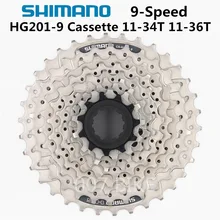 SHIMANO ACERA CS HG201-9 кассета Звездочка горный велосипедный маховик MTB M370 M2000 HG2019 кассета Звездочка 11-32T 10 скоростей