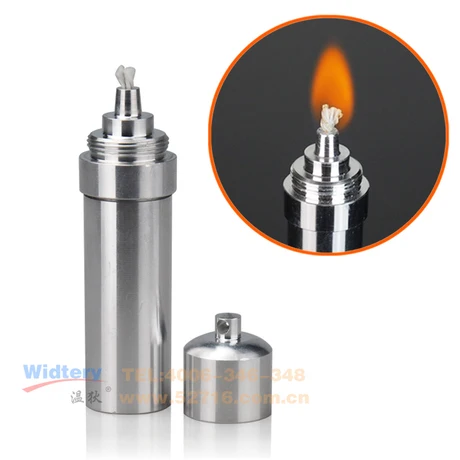 

Metal screw-mount mini alcohol lamp