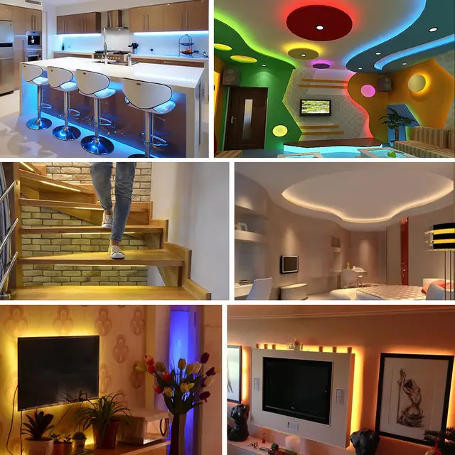 5mm 5050 Led Strip Light Dc 12v Flexible Light Stripe 5m 84 Led