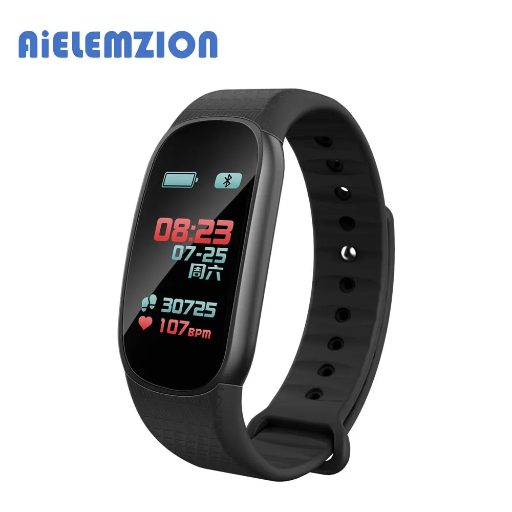colorful smart bluetooth fitness tracker watch