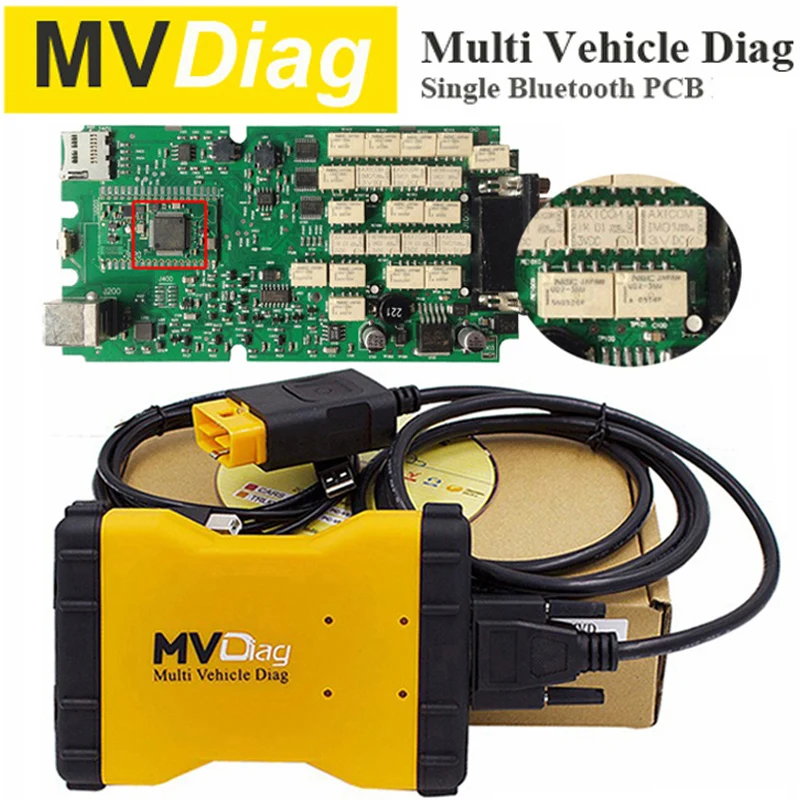 

Car Scanner MVDiag V5.008 Professional Auto Diagnostic Tool Multi Viechle Diag Support CAR&TRUCK with Bluetooth Free Activation