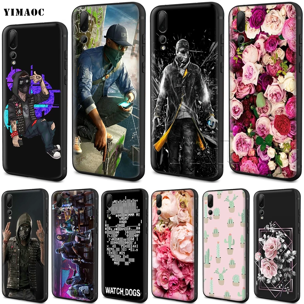 

YIMAOC Watch Dogs Wrench Case for Huawei Mate 10 P8 P9 P10 P20 P30 P Smart Lite Pro Mini 2017