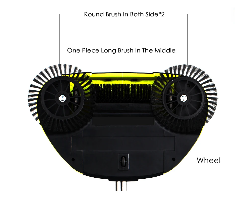 Волшебная щетка для уборки, ручная метла, совок, вращающийся на 360 градусов для дома, кухни, лиственных пород, ламинат, деревянная Напольная керамическая плитка, подметальная машина