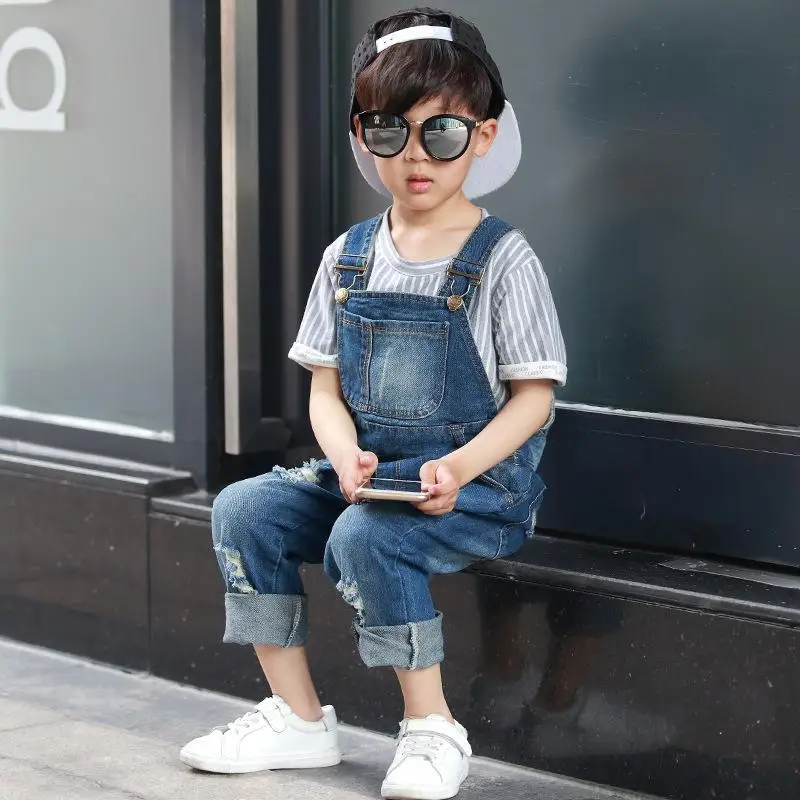 Shirt Baby Jeans With Suspenders Clothes Jeans With Suspenders For