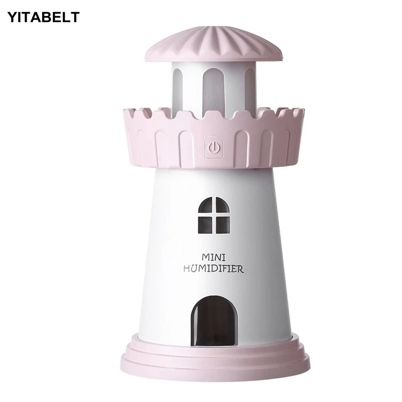 Home Mini USB Humidifier Creative Night Light Ultrasonic Air Purifier