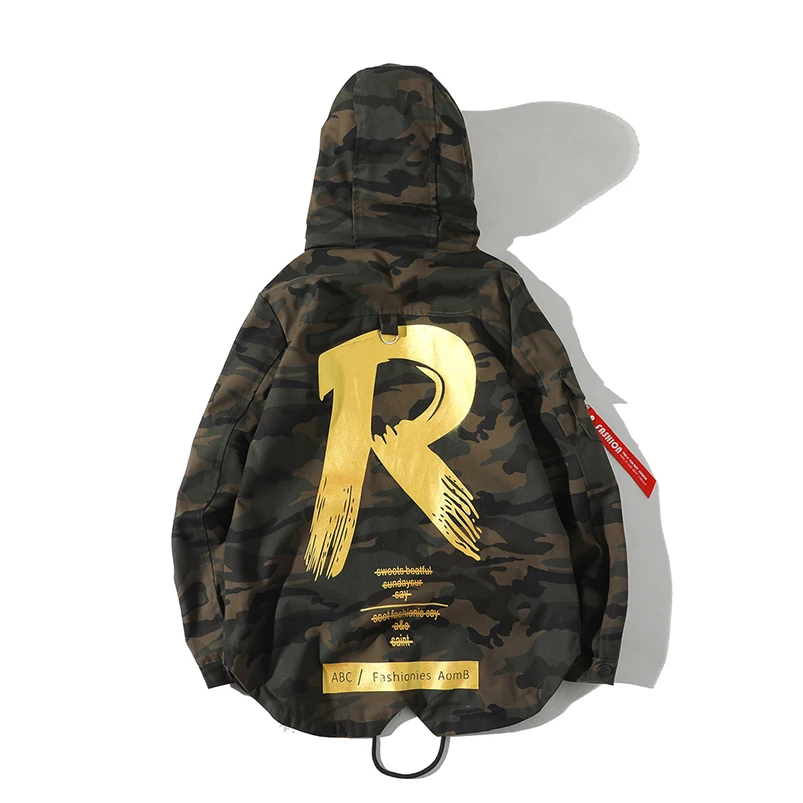 Новая повседневная пара печать camouflageJacket camo Мужские и женские куртки amariss человека пальто больших размеров