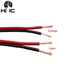 2*0,5 мм 2* мм колонка, проводной кабель аудио кабель DIY HIFI 4N чистый бескислородный медный для динамика усилитель автомобиля аудио кабель