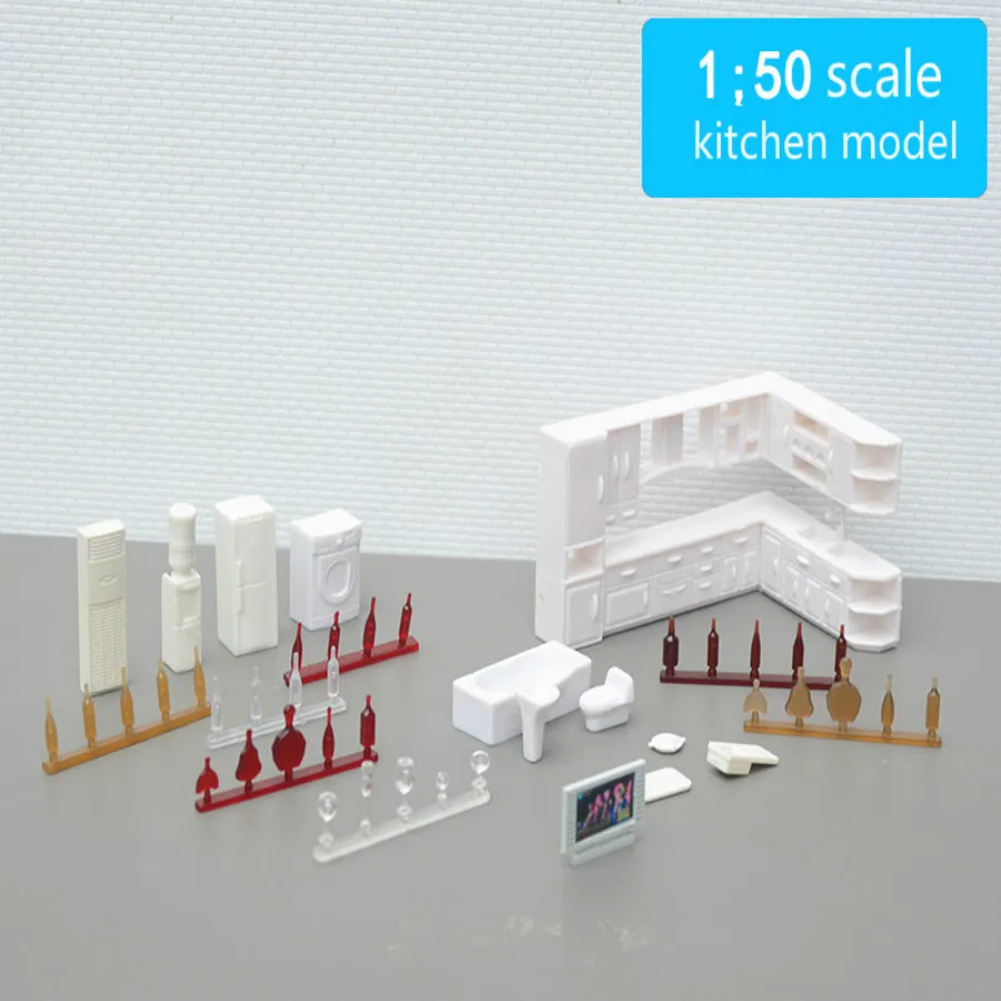 architecture scale model chair table  (1)