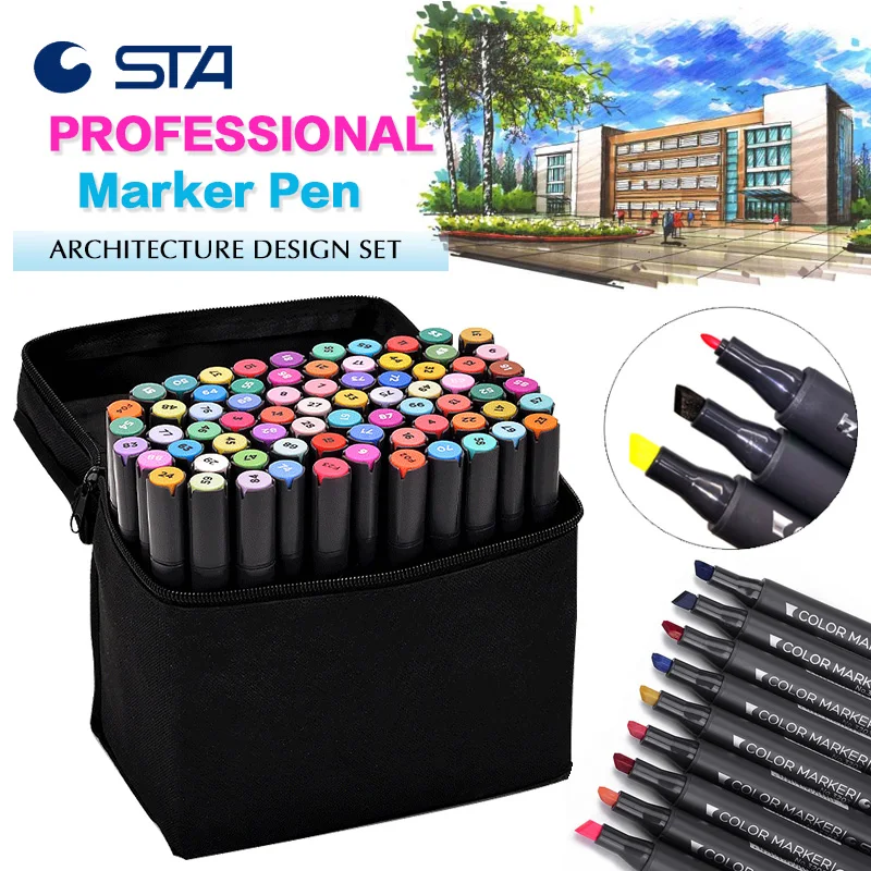 Buy STA Architecture Marker Set Double Head Art