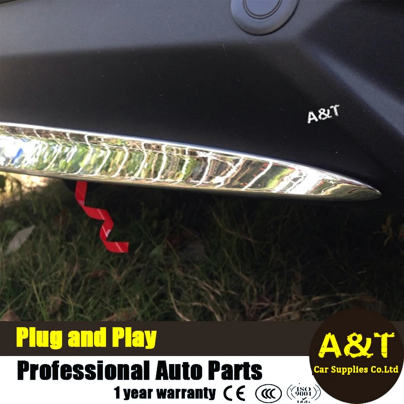 

AUTO PRO car styling For Honda JADE Rear fender Rearguard new JADE 2013-2016 trunk pedal decorative stainless steel Car Accessor
