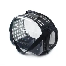 Прозрачная переноска для домашних животных, сумка для маленьких собак, переносная складная сумка для переноски щенка, дорожные сумочки для домашних животных, сумка на одно плечо